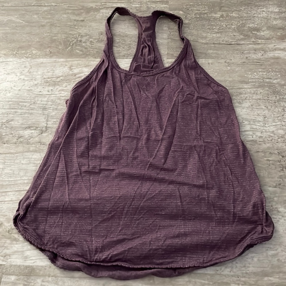 Purple LULULEMON size 2 racerback tank